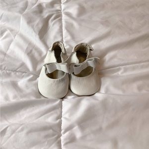 Robeez Leather Bow Baby Shoes